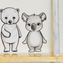 Ladda upp bild till gallerivisning, Fotstöd i ask till Ikea Antilop barnstol