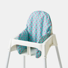 Ladda upp bild till gallerivisning, Blå flamingo kuddfodral som är avtorkningsbar
