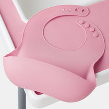 Ladda upp bild till gallerivisning, Rosa haklapp gjord av mjukt silikon
