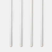 Load image into Gallery viewer, Fyra Vita stolbens klistermärken för Ikea Antilop Barnstol
