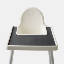 Load image into Gallery viewer, Mörk gå brickunderlägg anpassad till Ikea&#39;s Antilop barnstolsbricka
