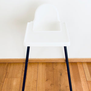 Ikea Antilop Barnstol med svarta stolbens klistermärke