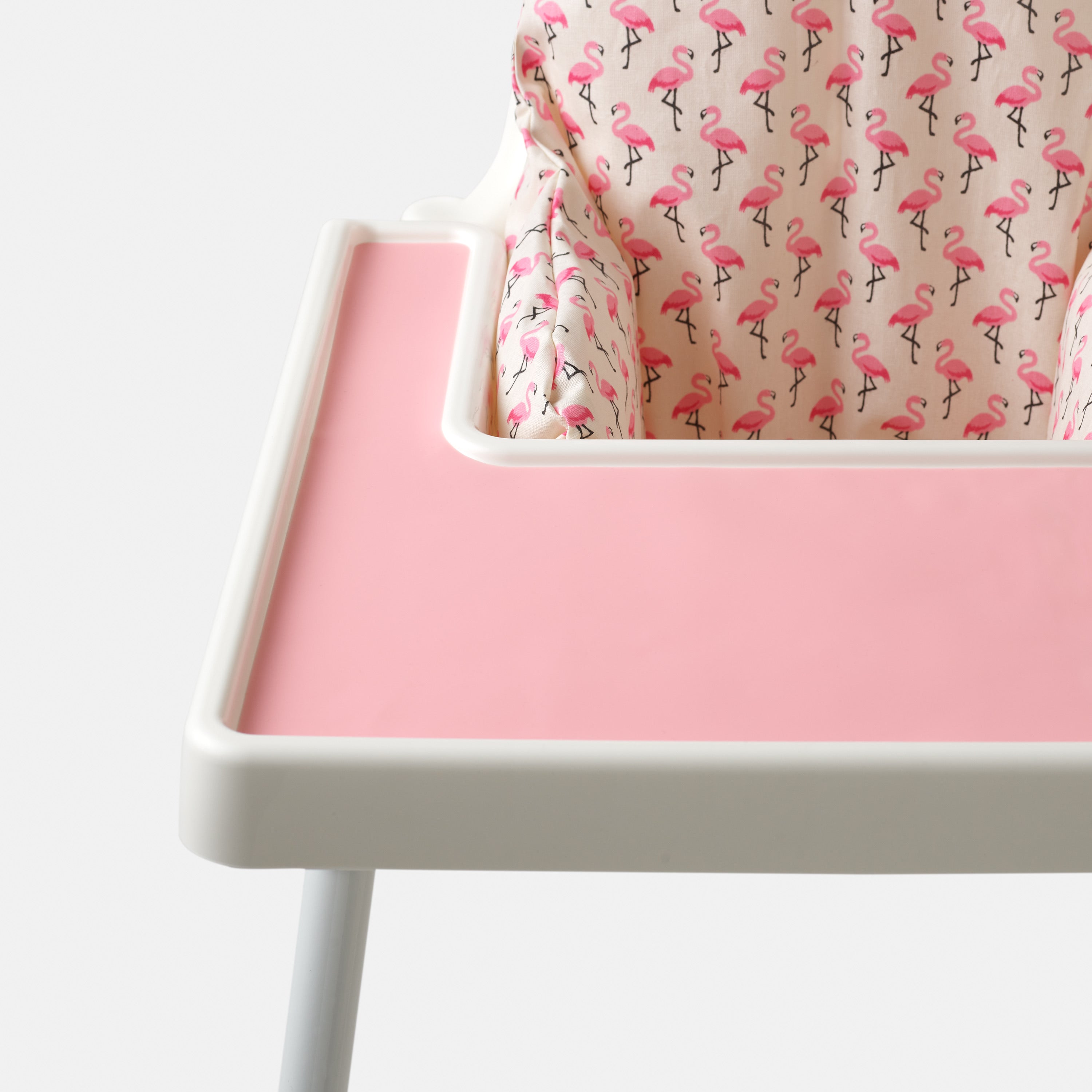 Pink ikea on sale high chair